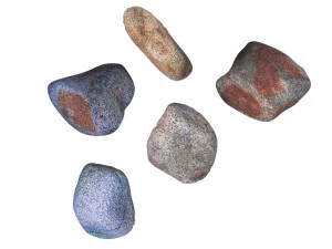 Conjunto de pedras Modelo 3D