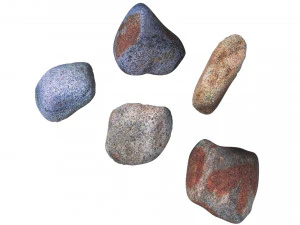 Conjunto de pedras Modelo 3D