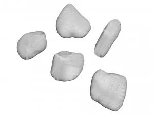 Conjunto de pedras Modelo 3D