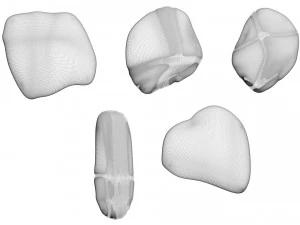 Conjunto de pedras Modelo 3D