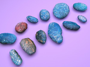 Rocks Set 3D Model