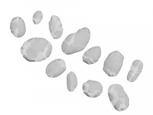 Rocks Set 3D Model