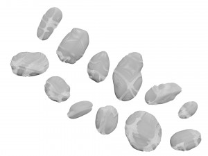 Rocks Set 3D Model