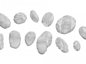 Rocks Set 3D Model