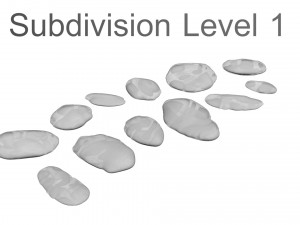 Rocks Set 3D Model