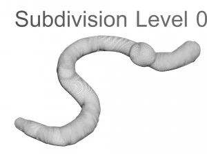 Earthworm 3D Model