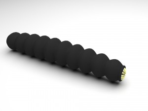 Monster Worm 3D Model