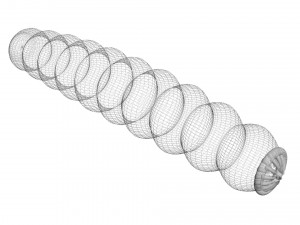 Monster Worm 3D Модель
