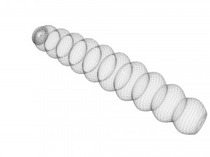 Monster Worm 3D Модель