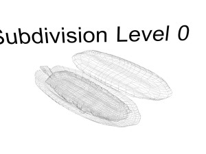 Opened and Unripe Cocoa Fruit Modelo 3D