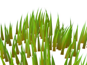 Grasses 3D Model