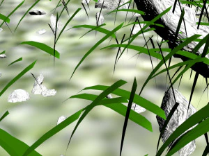 Grass and Rocks 3D Model