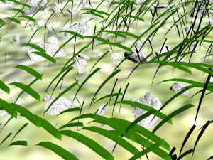 Grass and Rocks 3D-Modell