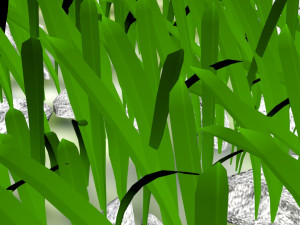 Grass and Rocks 3D-Modell