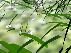 Grass and Rocks 3D Model