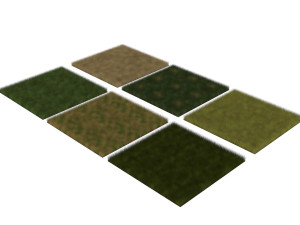 Grasses Set Model 3D