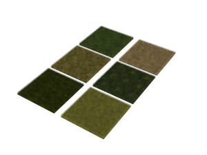 Grasses Set 3D Model