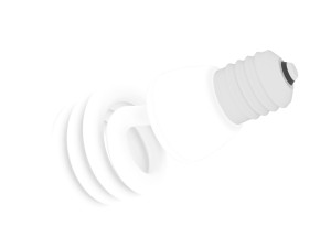 CFL Light Bulb 3D Модель