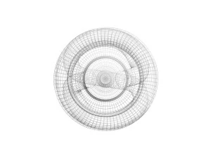 CFL Light Bulb 3D Model