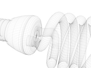 CFL Light Bulb 3D Модель