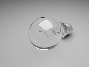 Light Bulb Model 3D