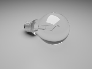 Light Bulb Model 3D