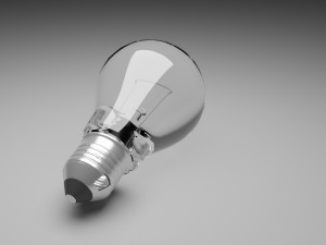 Light Bulb Model 3D