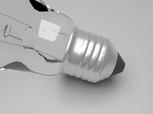 Light Bulb Model 3D
