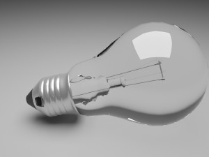 Light Bulb Model 3D