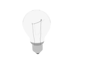 Light Bulb 3D Model
