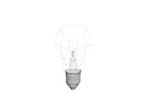 Light Bulb Model 3D