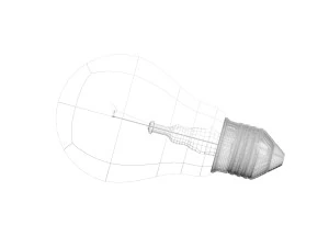 Light Bulb 3D Model