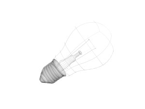 Light Bulb Model 3D