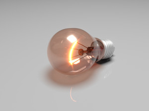 Light Bulb 3D Model