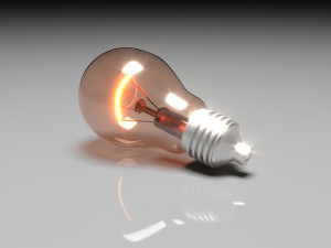 Light Bulb 3D Model