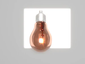 電球 3Dモデル