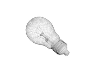 電球 3Dモデル
