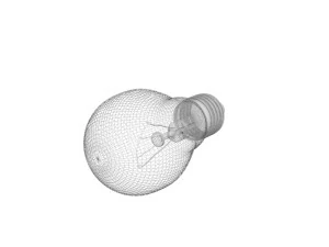 電球 3Dモデル