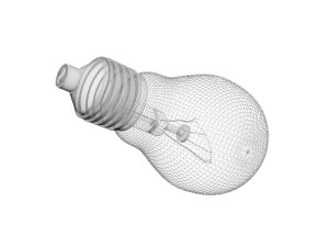 Light Bulb 3D Model