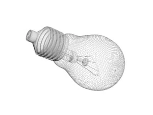 電球 3Dモデル