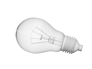 電球 3Dモデル
