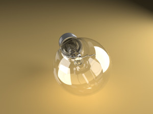 Light Bulb 3D Model
