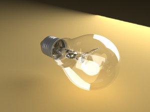 Light Bulb 3D Model