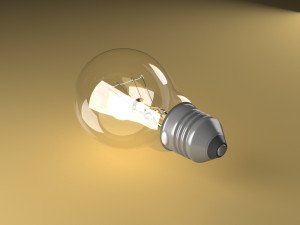 Light Bulb 3D Model