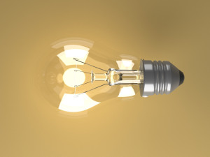 Light Bulb 3D Model