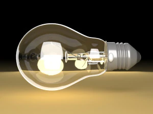 電球 3Dモデル