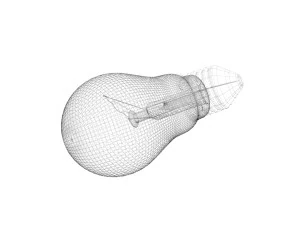 電球 3Dモデル