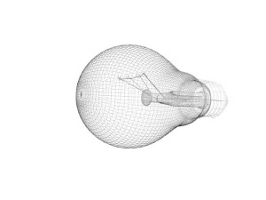 電球 3Dモデル
