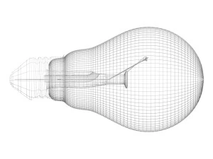電球 3Dモデル