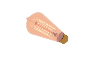 Edison Light Bulb E26 3D Model